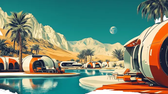 A marketing bootcamp in an oasis near Riyadh